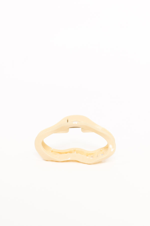 Petal and Pup USA ACCESSORIES Thornton Hair Clip - Butter Yellow One Size