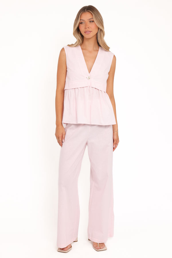 Petal and Pup USA BOTTOMS Bristal Pant - Pink