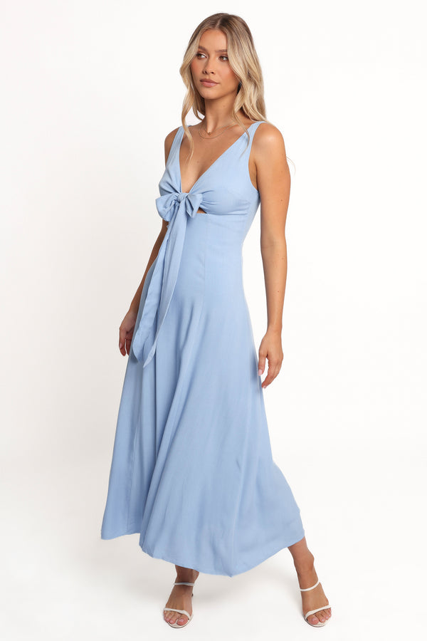 Petal and Pup USA DRESSES Archer Midi Dress - Cornflower Blue