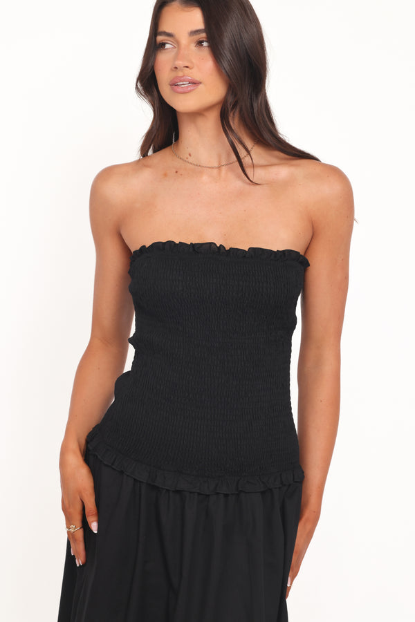 Petal and Pup USA DRESSES Bea Maxi Dress - Black