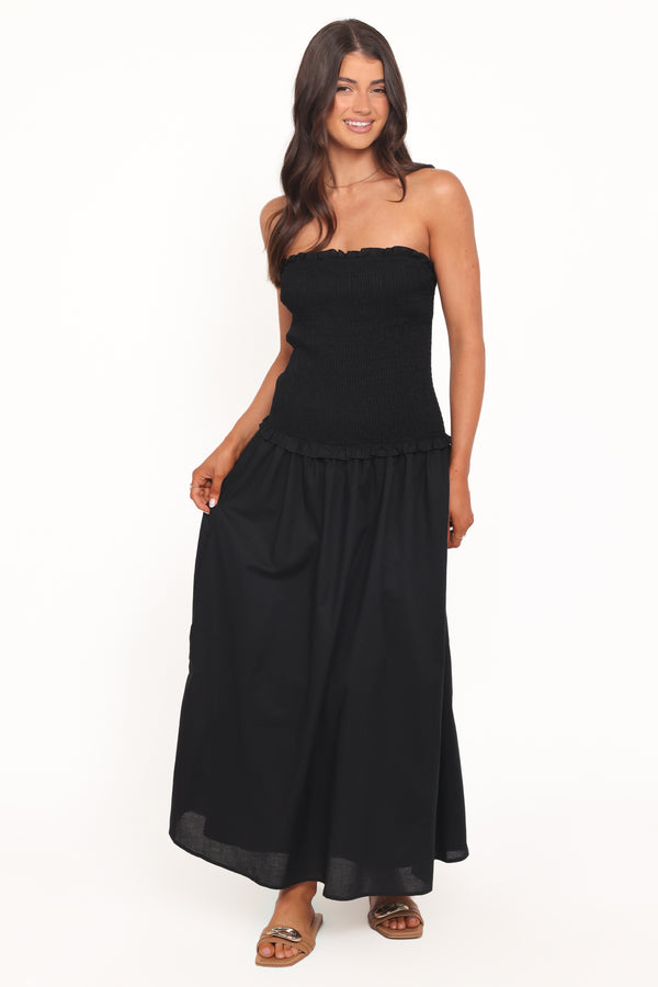 Petal and Pup USA DRESSES Bea Maxi Dress - Black