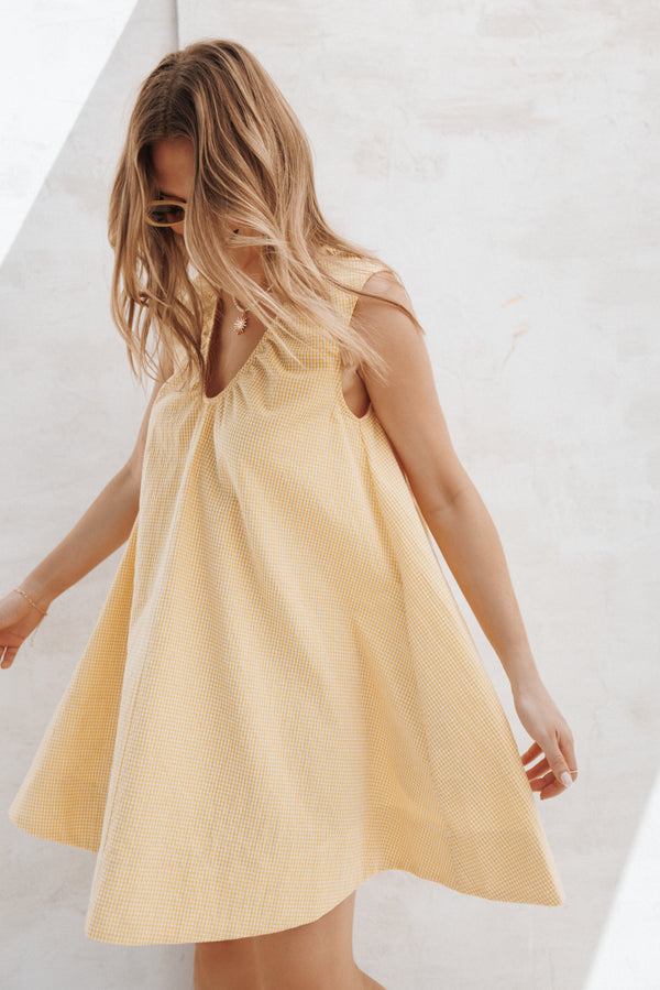 Petal and Pup USA DRESSES Jorah Mini Dress - Mango