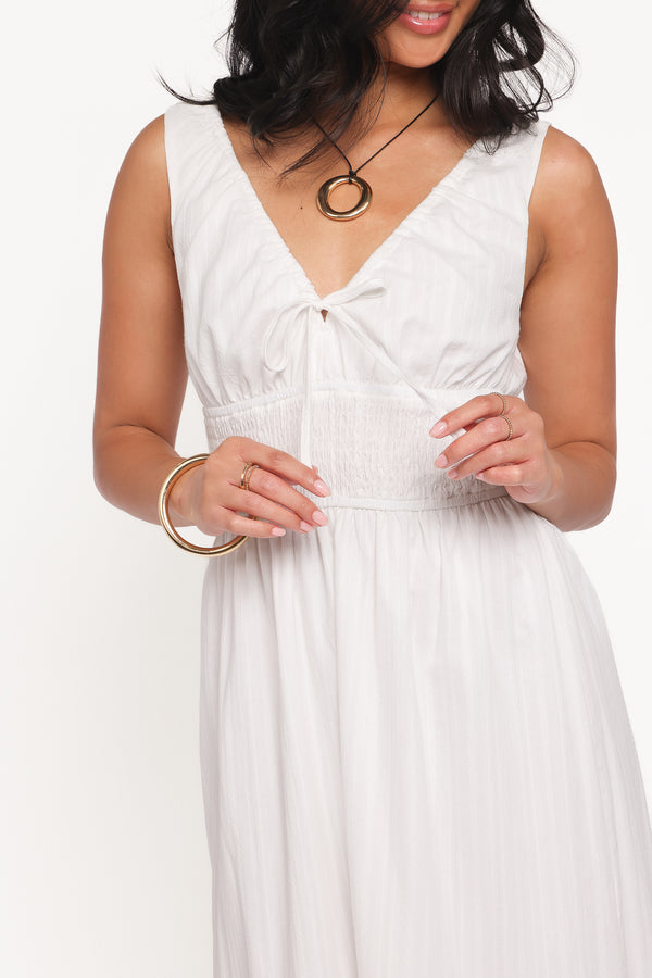Petal and Pup USA DRESSES Kayden Maxi Dress - White