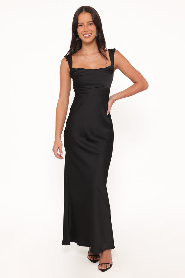 Petal and Pup USA DRESSES Margot Maxi Dress - Black