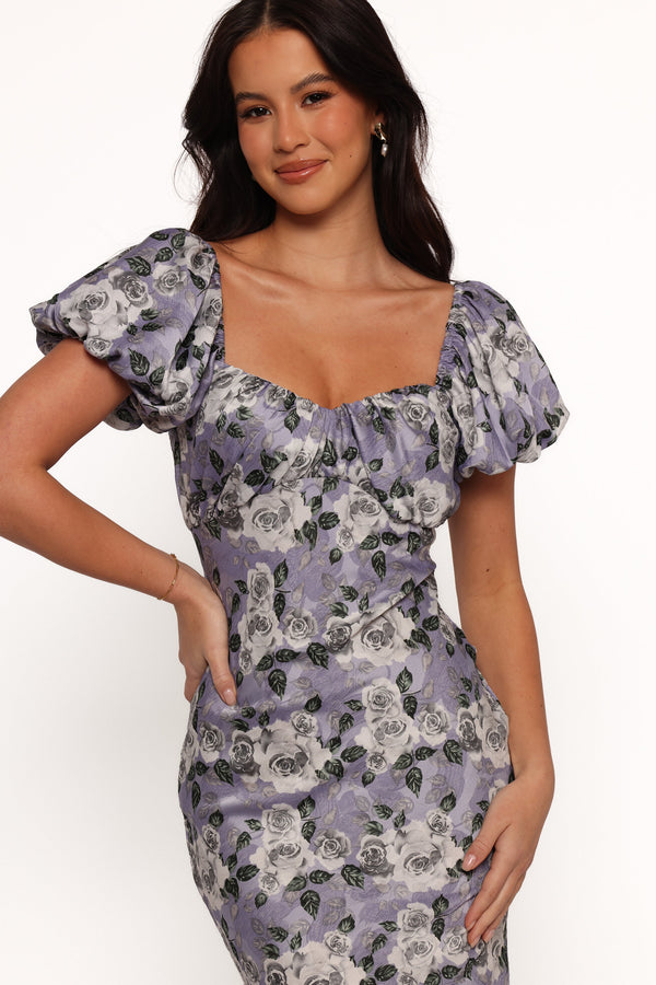 Petal and Pup USA DRESSES Marjorie Midi Dress - Lavender