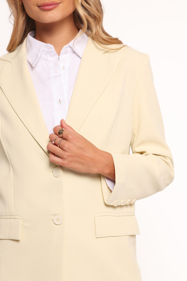 Petal and Pup USA OUTERWEAR Henrietta Blazer - Yellow