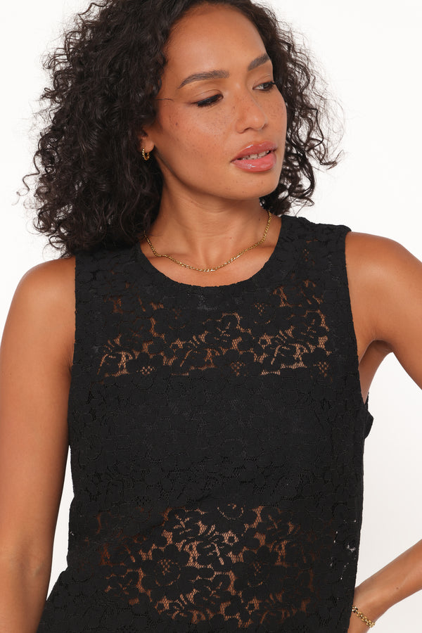 Petal and Pup USA SETS Sammy Embroidered Set - Black